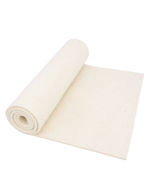 Runner da Tavolo Haunold in pura lana merinos, bianco lana Runner da Tavolo Haunold in pura lana merinos, bianco lana