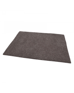 Haunold felt placemat of fine merino wool, approx. 5 mm brown