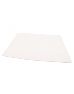 Haunold felt placemat of fine merino wool, approx. 5 mm wool white