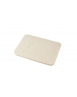 Seat pad Jaga of Haunold fulled felt, approx. 1 cm thick, natural white