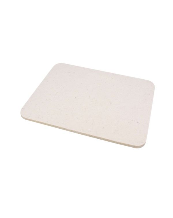 Seat pad Relax of Haunold fulled felt , approx. 1 cm thick, natural white