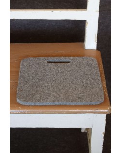 Seat pads for corner benches, outdoor chairs and more, made of robust Haunold fulled felt