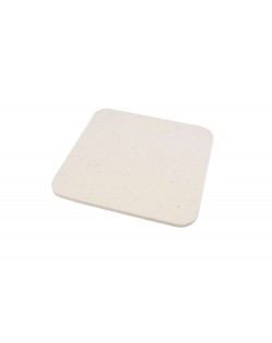 Seat pad Mini of Haunold fulled felt, approx. 1 cm thick, natural white