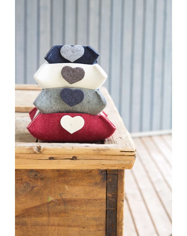 Felt boxes and baskets of wool felt HAUNOLD